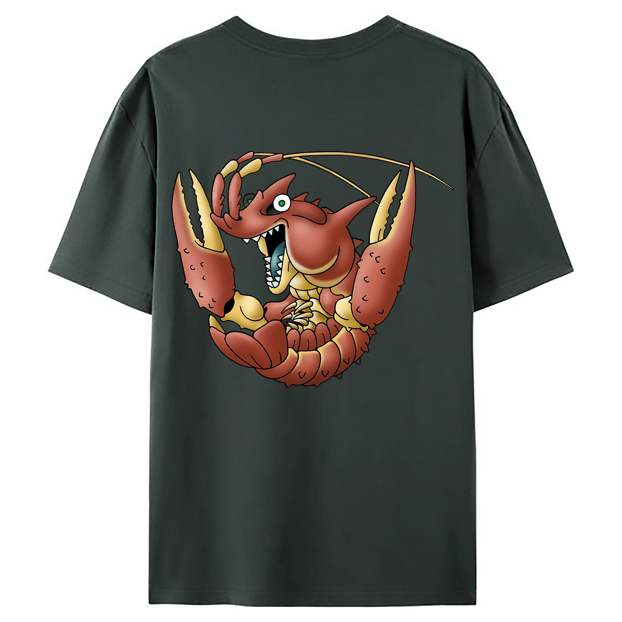（画像用） ドラゴンクエスト Doragon Kuesuto Dragon Quest 綿100％ メンズ半袖Tシャツ（バックプリント） 通気性